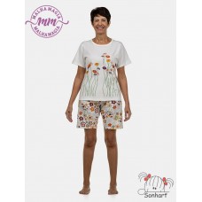 Pijama Feminino - Bermuda